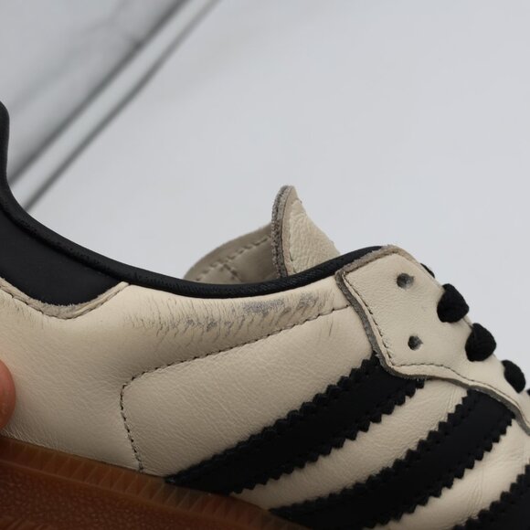 Adidas Samba OG Cream White Sand Strata Women's 6.5 Cream Sports Sneaker ID0478 - Picture 10 of 12